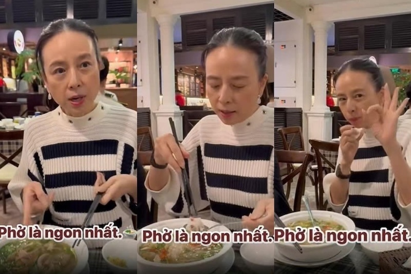 Trải nghiệm thưởng thức phở của Madam Pang